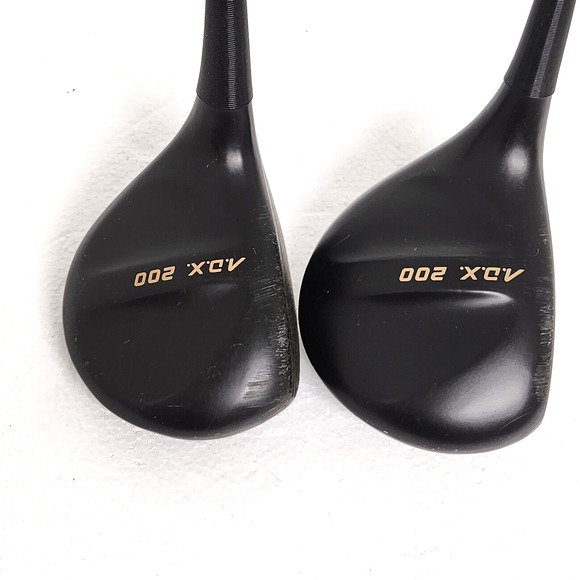 Yonex ADX 200 Driver & 3 Wood Set Regular Graphite Shafts RH 45.5" 43.5" - Picture 3 of 15